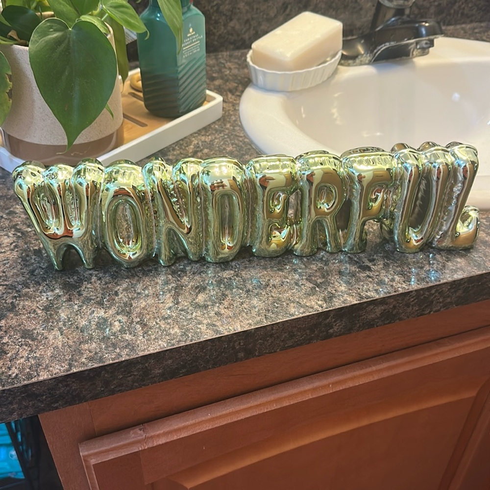 Wonderful sign